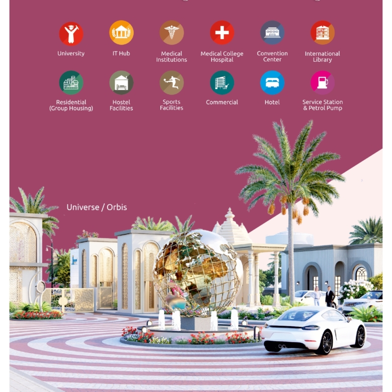 Premium township near Mahindra SEZ Jaipur