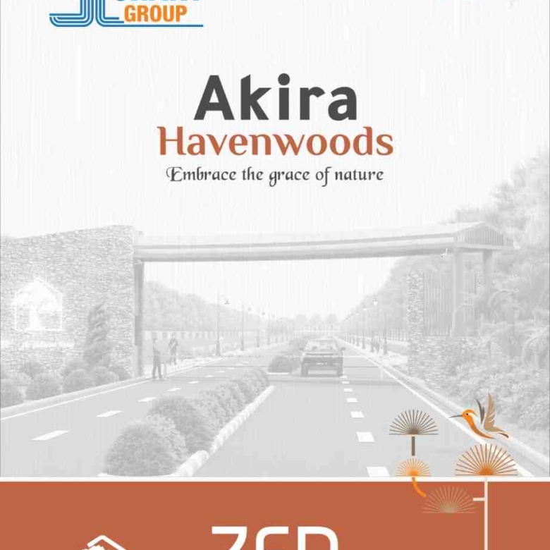 Grand entrance gate of Akira Havenwoods premium township Jaipur