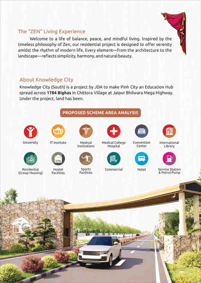 Knowledge City educational and institutional development zone near Akira Havenwoods
