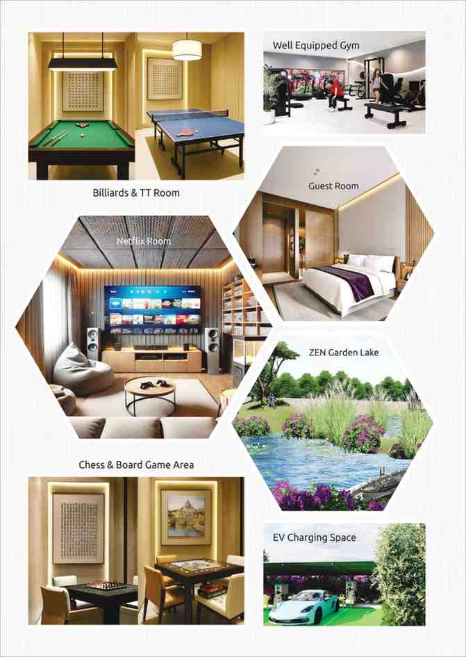 Indoor recreation room and modern gym facilities at Akira Havenwoods