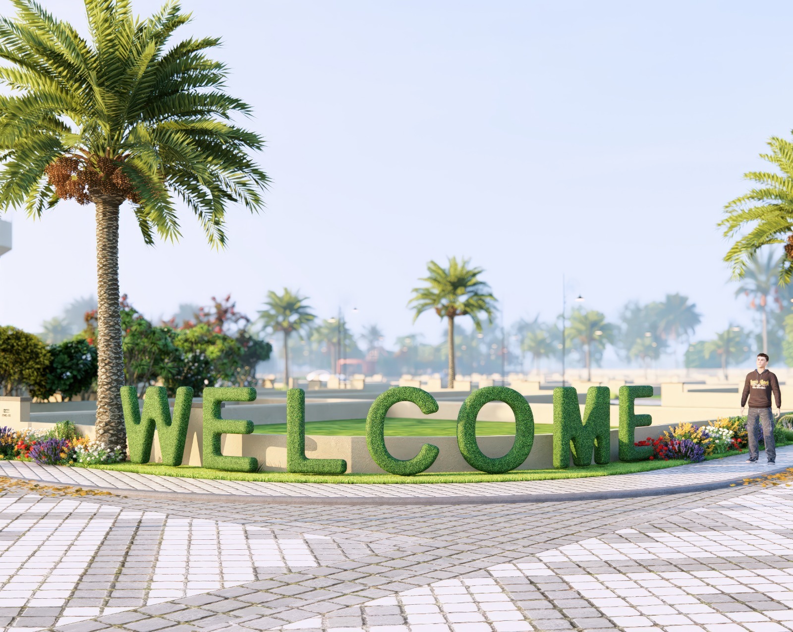 Silver Sands Main Entry Road
